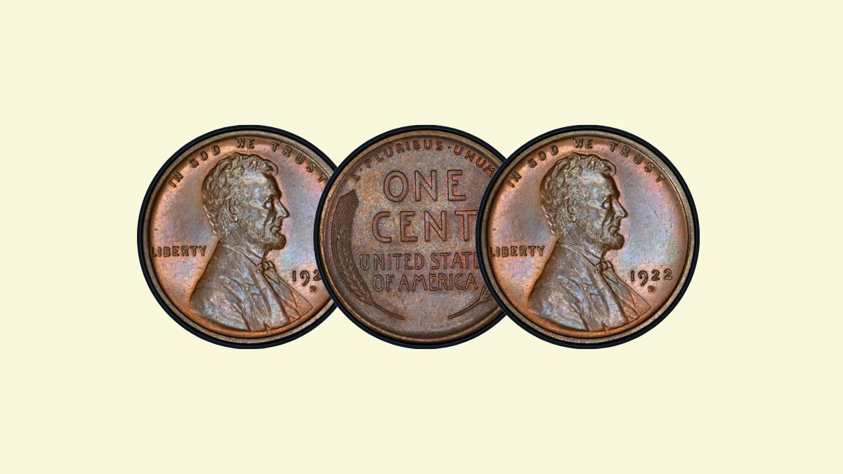 3 Rare 1922 Plain Pennies Worth Over $50,000 Each – Could You Have One?