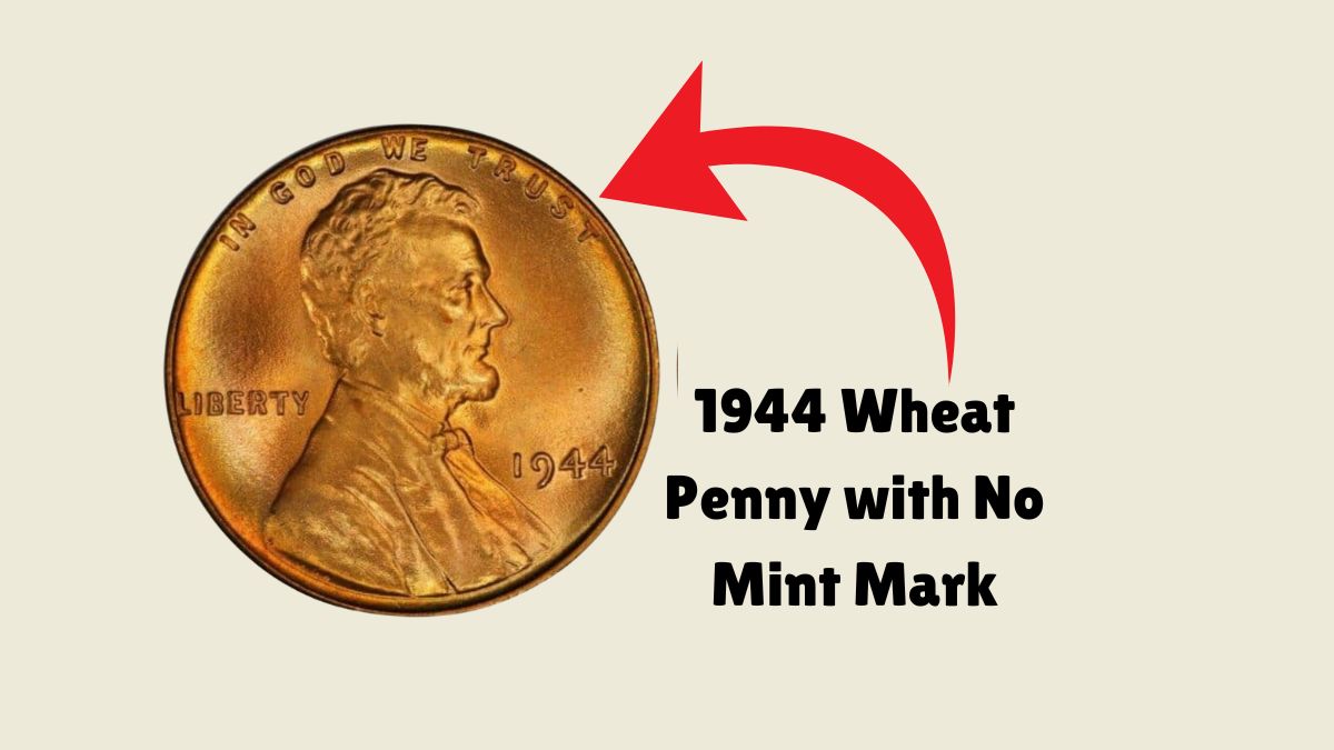 This 1944 Wheat Penny with No Mint Mark is Extremely Rare