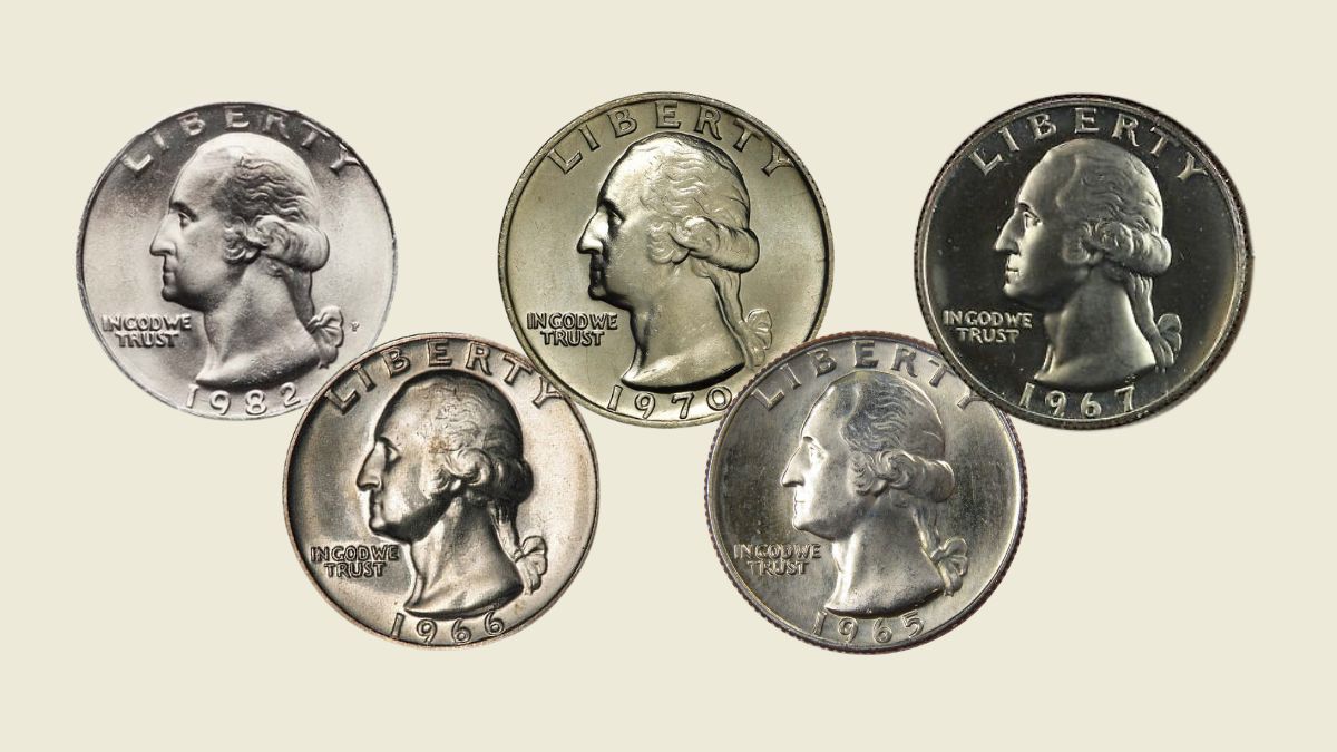 Top 7 Quarters Minted After 1965 That Could Be Worth Over $10,000